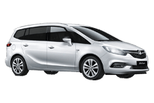 Minibus Hire Newry - Vauxhall Zafira 7-Seater - Minibus hire Newry